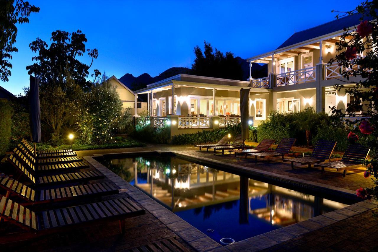 Plumwood Boutique Hotel By The Living Journey Collection Franschhoek Kültér fotó