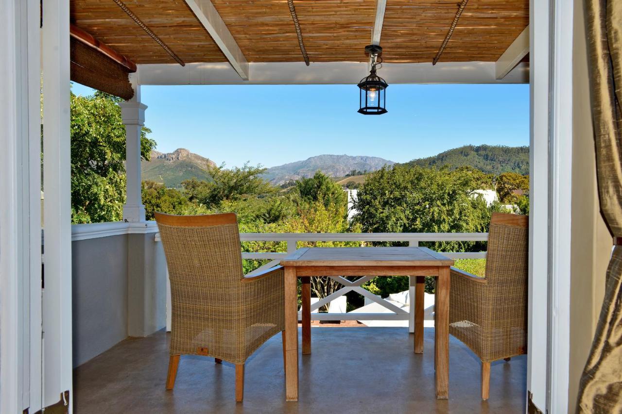 Plumwood Boutique Hotel By The Living Journey Collection Franschhoek Kültér fotó