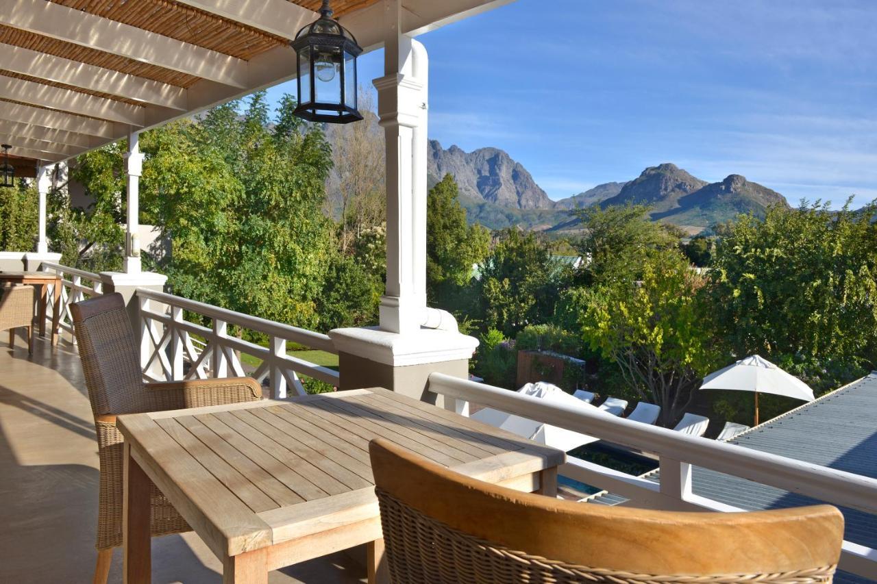 Plumwood Boutique Hotel By The Living Journey Collection Franschhoek Kültér fotó