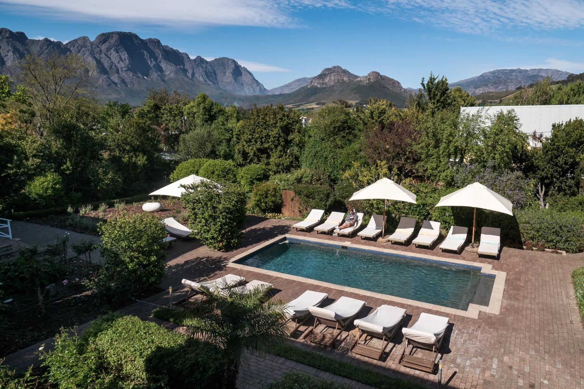 Plumwood Boutique Hotel By The Living Journey Collection Franschhoek Kültér fotó